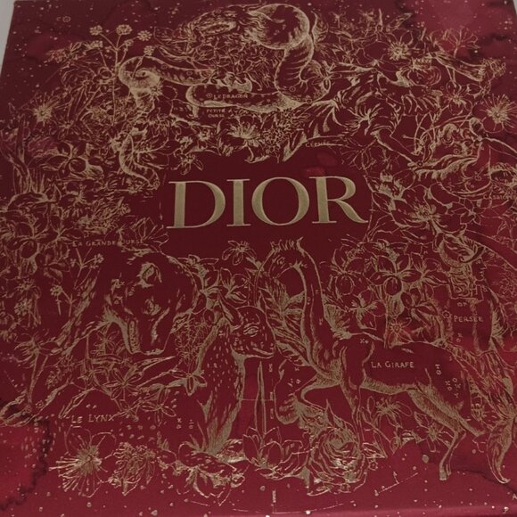 TWO DIOR RED PATENT VANITY CASE / PLEASE READ DESCRIPTION - Picture 11 of 16